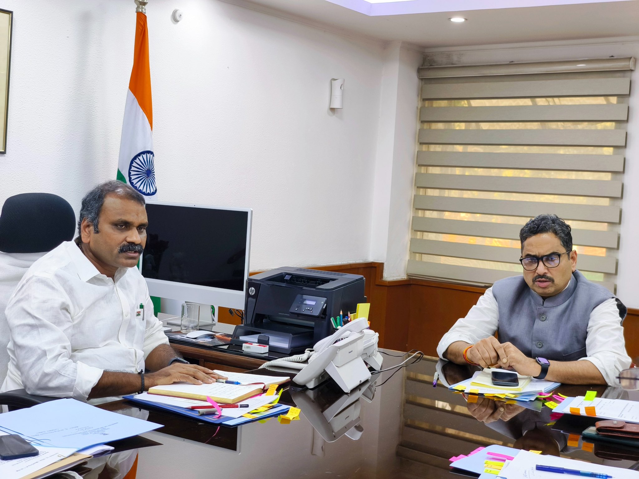 सूचना और प्रसारण राज्‍य मंत्री एल. मुरुगन ने आईजीओटी प्रयोगशाला बनाने के निर्देश दिए