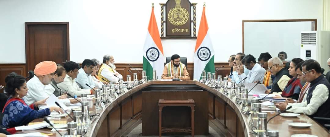 मुख्यमंत्री नायब सिंह सैनी और उनके मंत्रिमंडल सहयोगियों ने संभाला कार्यभार