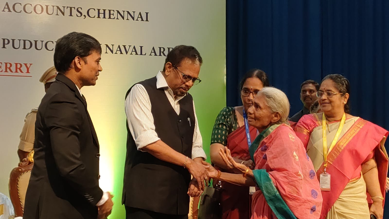 पुद्दुचेरी के उपराज्यपाल के0 कैलाशनाथन ने पेंशनभोगियों के लिए स्पर्श जागरूकता कार्यक्रम का उद्घाटन किया