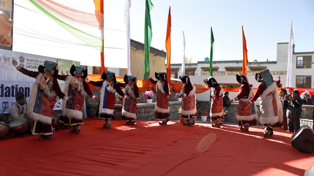 अपना 6वाँ स्‍थापना दिवस मना रहा है लद्दाख