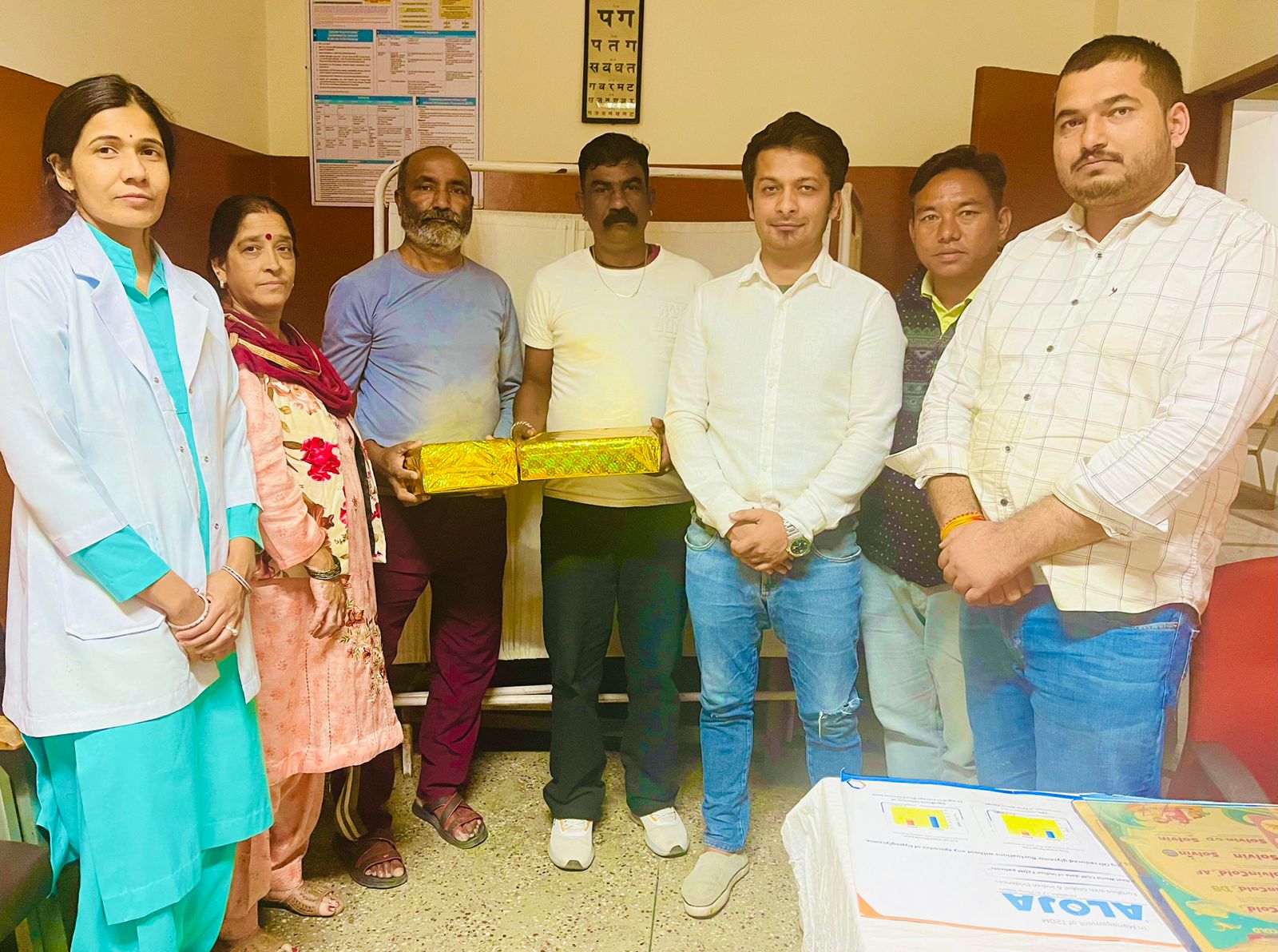 स्वच्छता ही  सेवा पखवाड़ा  कार्यक्रम के तहत सिविल अस्पताल जुन्गा परिसर में चलाया गया सफाई अभियान