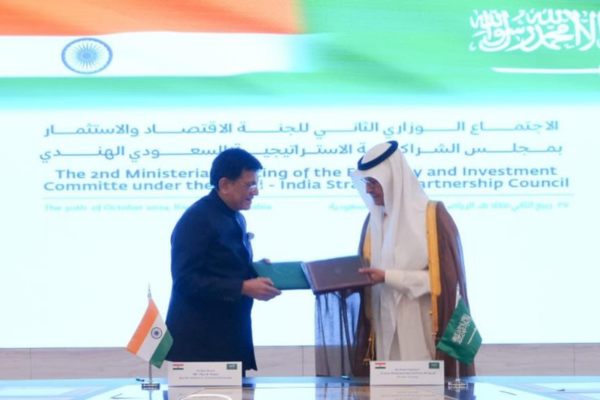 Union Minister Piyush Goyal visits Saudi Arabia to strengthen India-Saudi Partnership