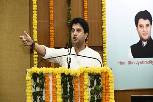 ज्योतिरादित्य सिंधिया ने नई दिल्ली में अंतर्राष्ट्रीय इनकमिंग स्पूफ्ड कॉल रोकथाम प्रणाली का शुभारंभ किया