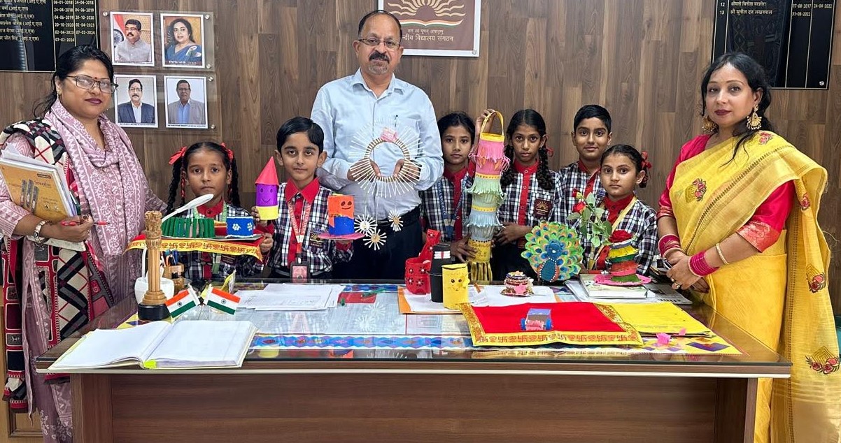 बेस्ट आउट ऑफ बेस्ट प्रतियोगिता में विद्यार्थियों ने दिखाई प्रतिभा