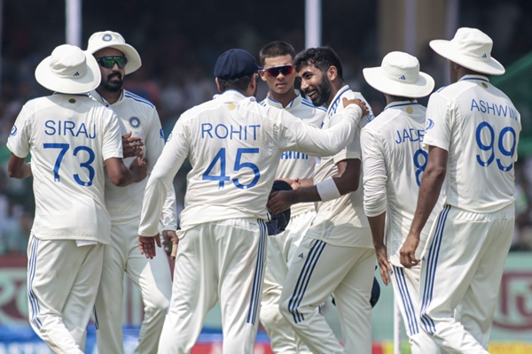 2nd Test: India Defeats Bangladesh by 7 Wickets