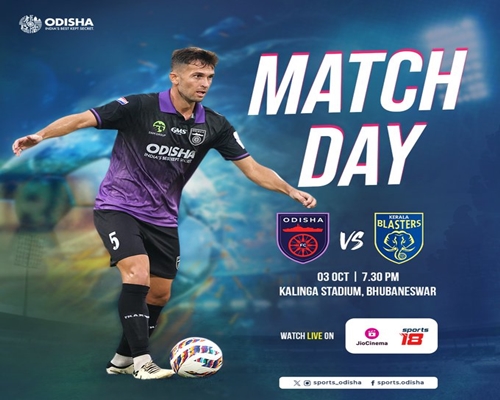 Indian Super League: Odisha FC to take Kerala Blasters FC at Kalinga Stadium