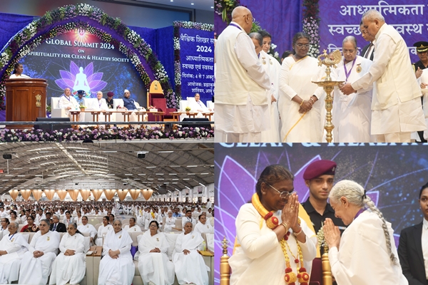 President Murmu Highlights Role of Spirituality in Addressing Global Issues at Rajasthan Summit