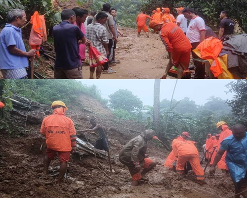 Heavy Rains Trigger Flooding and Landslides in Meghalaya’s Garo Hills, 10 Dead as NDRF Leads Rescue Operations
