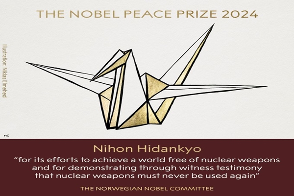 Japanese atomic bomb survivors’ group Nihon Hidankyo wins Nobel Peace Prize 2024