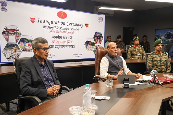 Defence Minister Rajnath Singh commends Army for its high standards of operational preparedness and capabilities