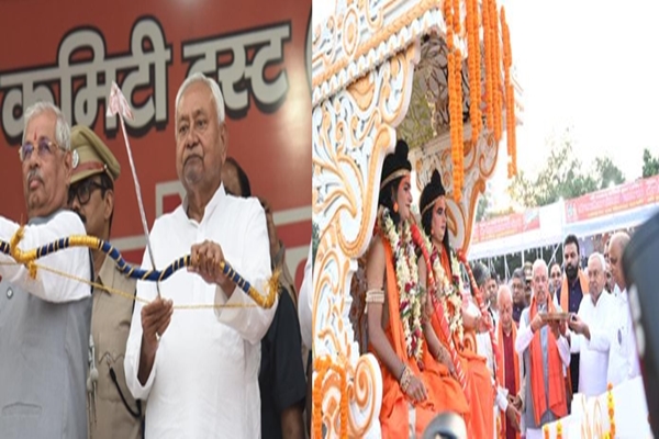Bihar Governor & CM attend Vijayadashmi celebrations