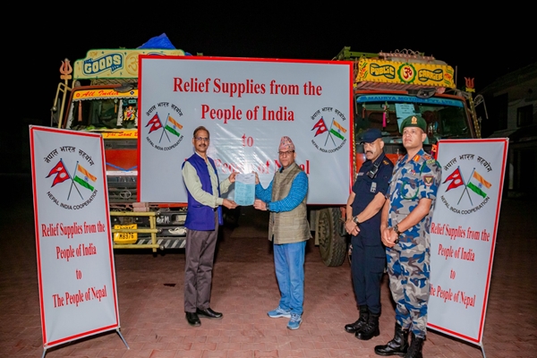 India supports Nepal’s reconstruction efforts after floods & landslides