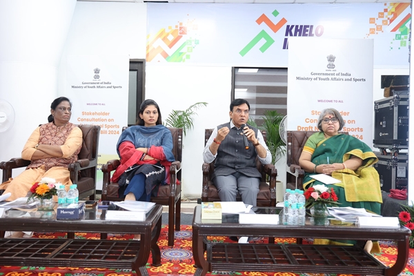 Sports Minister chairs meeting on Draft National Sports Governance Bill 2024