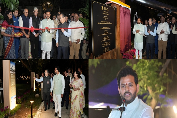 Civil Aviation Minister Kinjarapu Ram Mohan Naidu Unveils Aviation Park Celebrating India’s Aviation Legacy