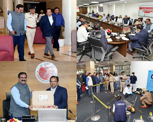 Union Home Secretary Reviews Progress of Centrally Sponsored Schemes in Chandigarh