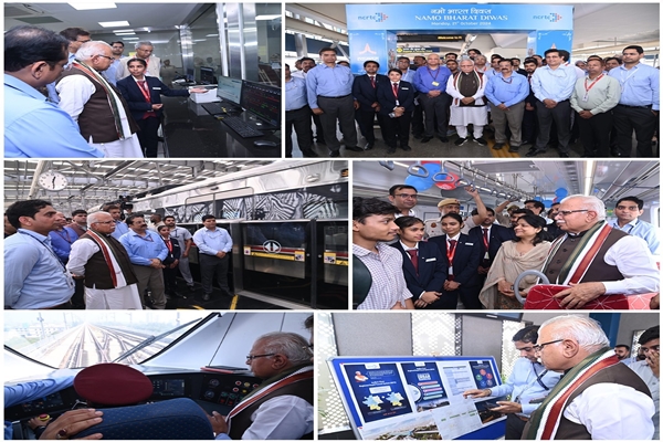 भारत की पहली क्षेत्रीय रैपिड रेल नमो भारत ने अपने परिचालन का एक वर्ष पूरा किया