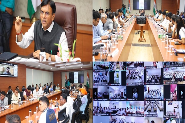 Union Minister Mansukh Mandaviya Chairs Consultation on Draft National Sports Governance Bill 2024 to Enhance Athlete Development