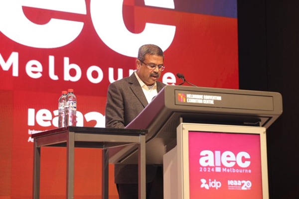 Union Minister Dharmendra Pradhan Highlights Education’s Role in 4th Industrial Revolution at Australia Conference