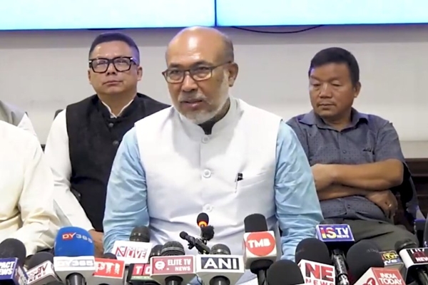 Manipur CM N. Biren Singh Announces Construction of 7,000 Temporary Houses for Internally Displaced Persons