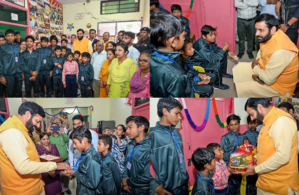 Haryana CM Celebrates Diwali with Elderly & Children at Ashrams in Kurukshetra
