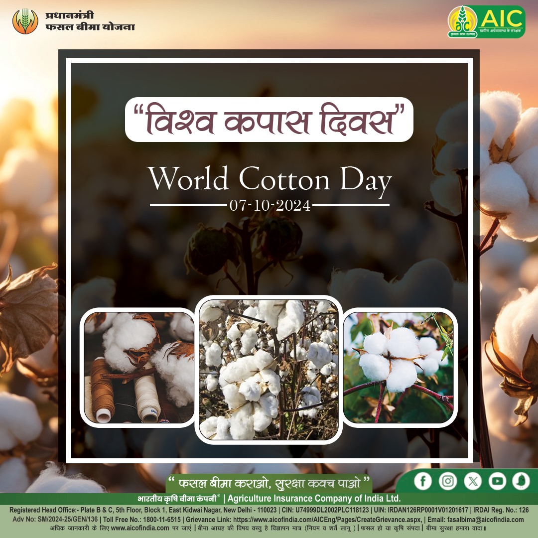 World Cotton Day being celebrated across the globe today