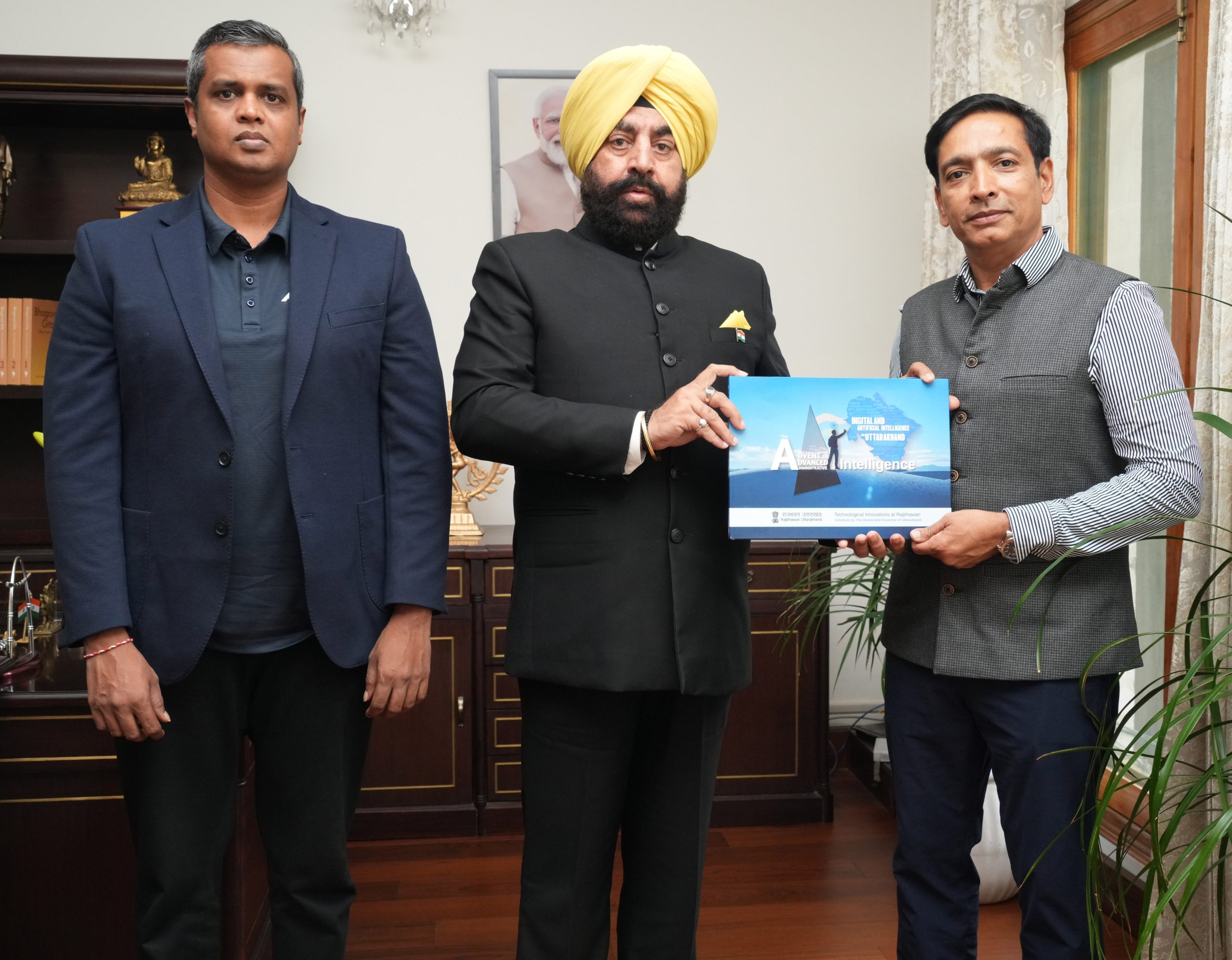 राज्यपाल और एआई व टेक्नोलॉजी विशेषज्ञों ने संभावित क्षेत्रों पर की चर्चा