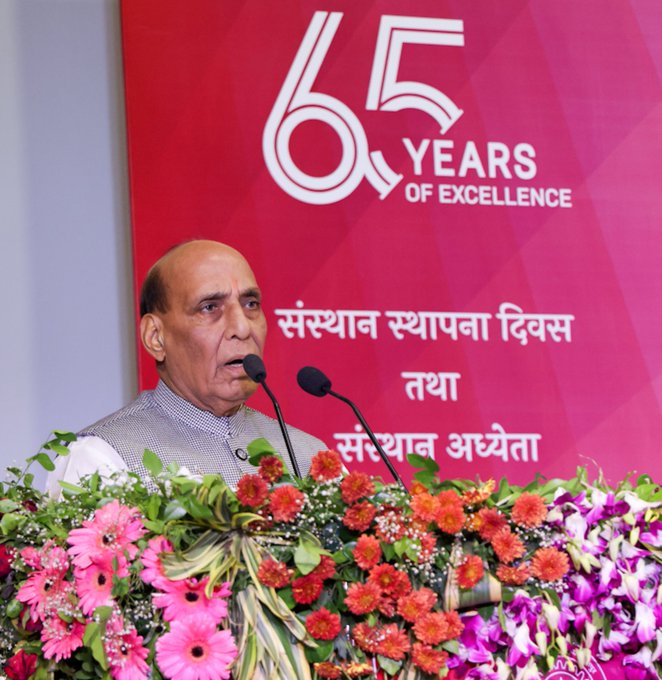 देशाची संरक्षण निर्यात 2029-30 पर्यंत 50 हजार  कोटी रुपयांपर्यंत जाईल-संरक्षण मंत्री राजनाथ सिंह