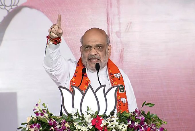 बीजेपी के वरिष्ठ नेता और केंद्रीय गृह मंत्री अमित शाह ने कहा, बीजेपी झारखंड में परिवर्तन लाने के लिए यह चुनाव लड़ रही