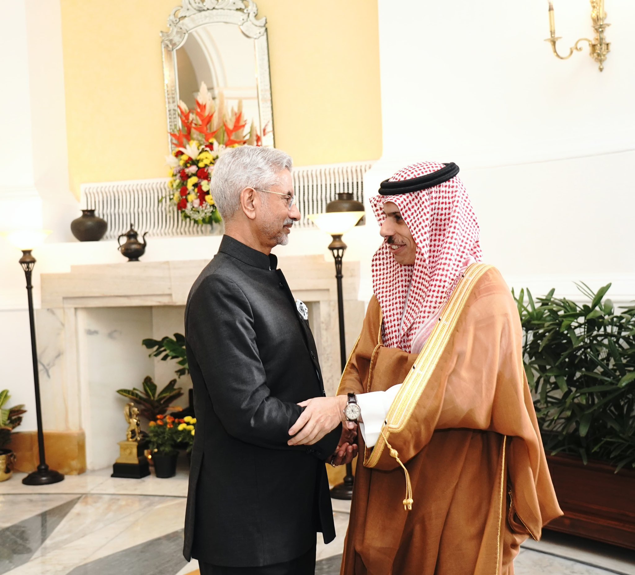 EAM Jaishankar holds bilateral meeting with Saudi Arabia’s Foreign Minister Prince Faisal bin Farhan Al Saud