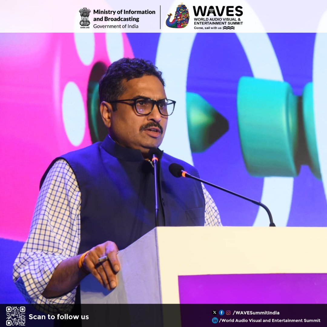 सूचना एवं प्रसारण मंत्रालय के सचिव संजय जाजू ने मनोरंजन उद्योग के पेशेवरों से वेव्स सम्मेलन में भाग लेने की अपील की