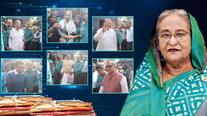 बांग्लादेश के अंतर्राष्ट्रीय अपराध न्यायाधिकरण ने पूर्व प्रधानमंत्री शेख हसीना और 45 अन्य को भेजा समन