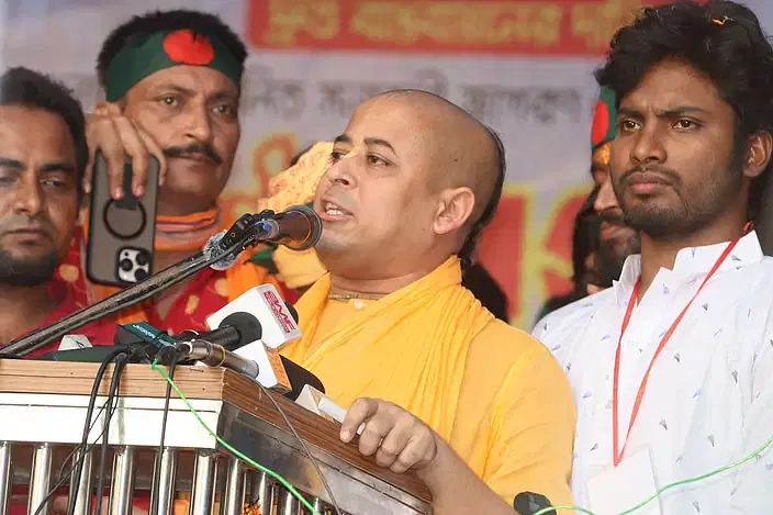 बांग्‍लादेश: जेल भेजे गए सनातन जागरण मंच के प्रवक्ता चिन्मय प्रभु को कोर्ट ने जमानत देने से इनकार कर दिया