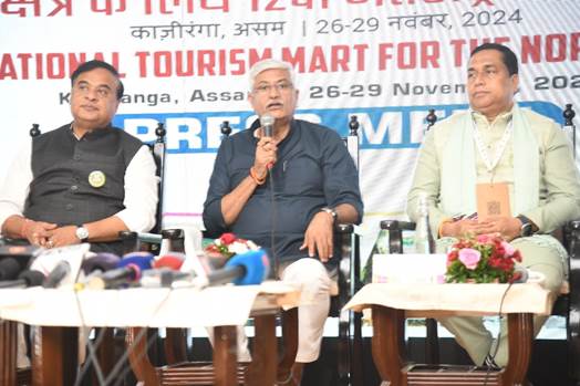 સરકાર પર્યટન અને માળખાકીય ક્ષેત્રોને વિક્સાવવા માટે ઉત્તર પૂર્વનાં રાજ્યો પર વધુ ભાર મૂકી રહી છે :કેન્દ્રીય પર્યટન અને સંસ્કૃતિ મંત્રી ગજેન્દ્રસિંહ શેખાવત
