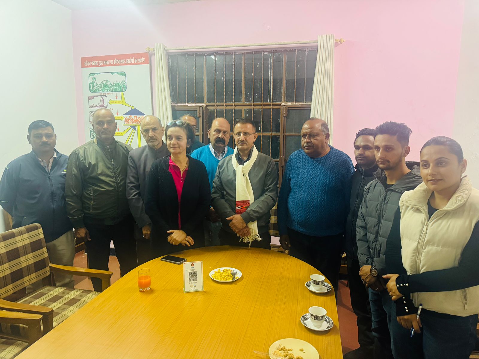 माता बाला सुन्दरी गौशाला परिसर में पशु के प्रति क्रूरता निवारण समिति की बैठक आयोजित हुई