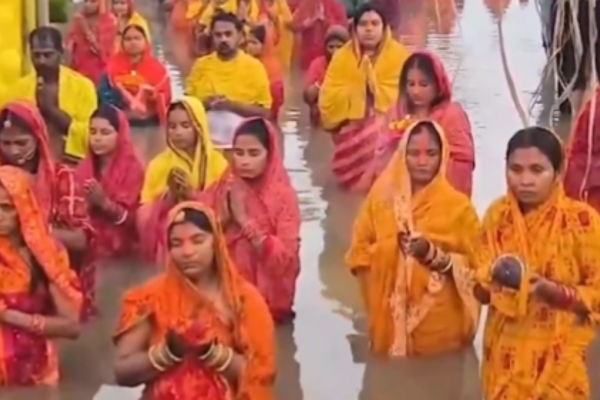 छठ महापर्वाचा समारोप