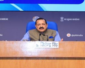 केंद्रीय विज्ञान एवं प्रौद्योगिकी मंत्री डॉ. जितेंद्र सिंह ने आज नई दिल्ली में जैव प्रौद्योगिकी अनुसंधान एवं नवाचार परिषद-ब्रिक की दूसरी वार्षिक बैठक की अध्यक्षता की