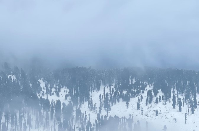 J&K: Mughal Road temporarily closed for vehicular traffic following fresh snowfall in higher areas