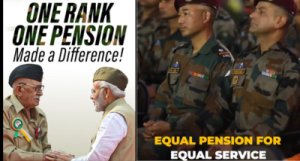 वन रैंक वन पेंशन योजना के आज 10 साल पूरे