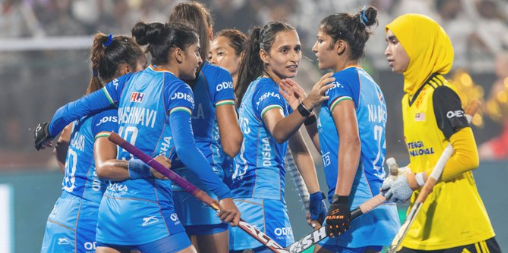 महिला एशियाई हॉकी चैंपियंस ट्रॉफी में भारत ने मलेशिया को 4-0 से हराया