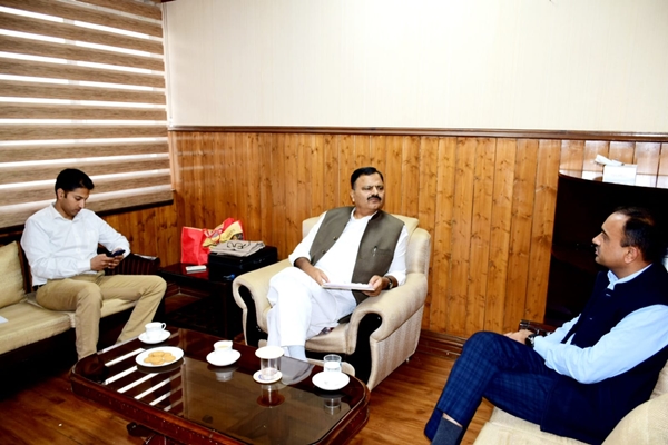 J&K Minister Javed Rana directs regular reviews to expedite tribal welfare projects