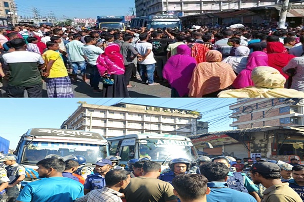 Bangladesh: RMG workers block Dhaka-Mymensingh highway over unpaid wages