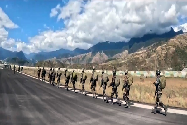 Indian Army conducts high-intensity tri-services exercise ‘Poorvi Prahar’ in Arunachal Pradesh