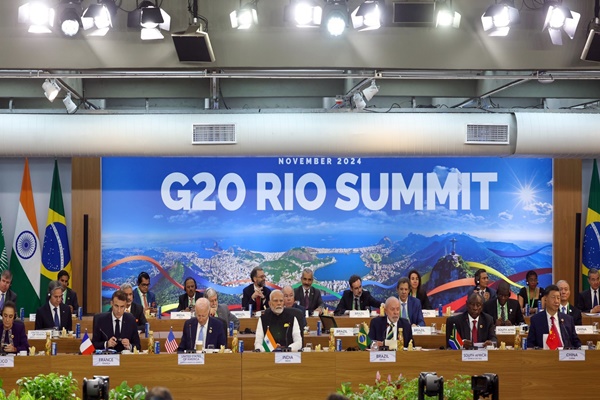 19th G20 Summit underway in Brazil with focus on fight against hunger, poverty & inequality