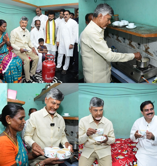 AP CM Chandrababu Naidu Launches Deepam 2.0 Scheme, Provides Free Gas Cylinders to Eligible Families
