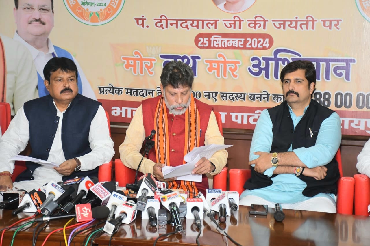 प्रदेश में बढ़ते अपराध, तनाव और अराजकता के लिए कांग्रेस ही जिम्मेदारः किरण सिंह देव