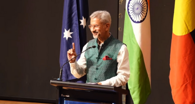 وزیر خارجہ ڈاکٹر ایس جے شنکر نے کہا ہے کہ بھارت اعلیٰ ترقی کی راہ پر گامزن ہے اور دنیا کے ساتھ مل کر آگے بڑھنے کا خواہاں ہے