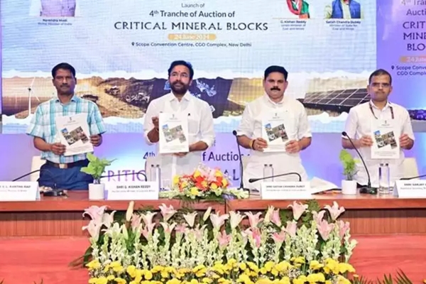 Auction of 8 Critical and Strategic Mineral Blocks concludes