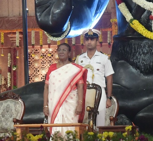 President Droupadi Murmu says, India can achieve developmental goals by embracing modern advancements while preserving and promoting its rich cultural heritage