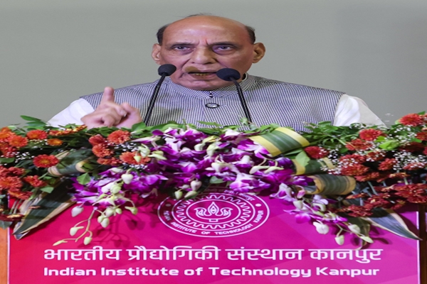 Develop high-end technologies to realize vision of ‘Viksit Bharat’: Rajnath Singh to Indian youth