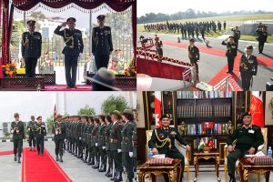 सेना प्रमुख जनरल उपेन्‍द्र द्विवेदी पांच दिन की आधिकारिक यात्रा पर काठमांडू में हैं